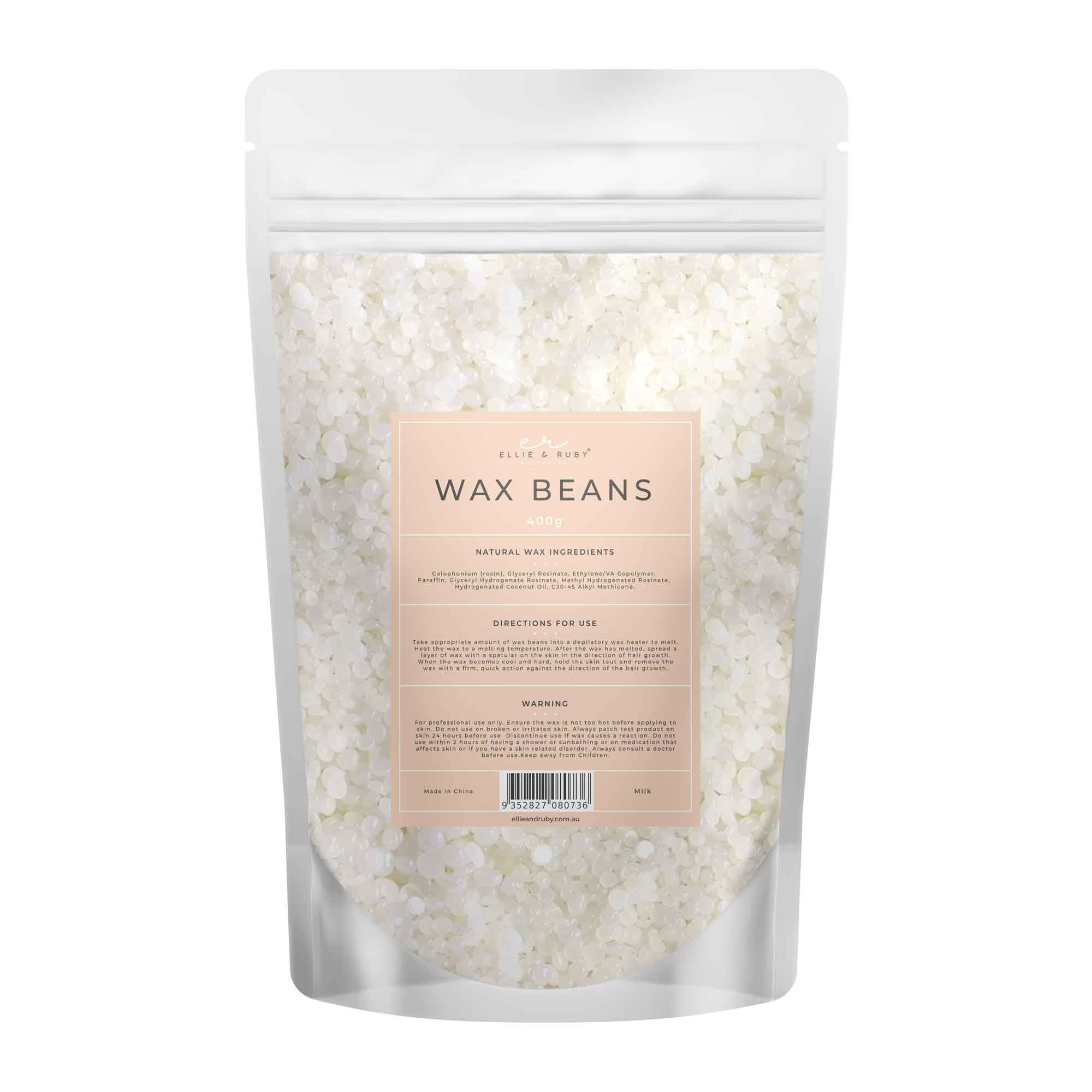 400g Wax Beads Milk - Brazilian Waxing Beans - Stripless Bikini Hair Removal